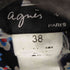アニエスベー agnes b. 花柄半袖シャツワンピース レディース 38