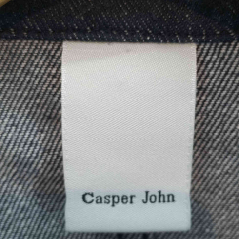 キャスパージョン CASPER JOHN デニムジップアップブルゾン セットアップ メンズ M