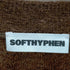 SOFTHYPHEN モヘアカーディガン メンズ