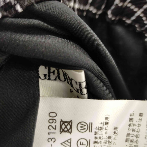 ジョルジュレッシュ GEORGES RECH 総柄タックスカート レディース