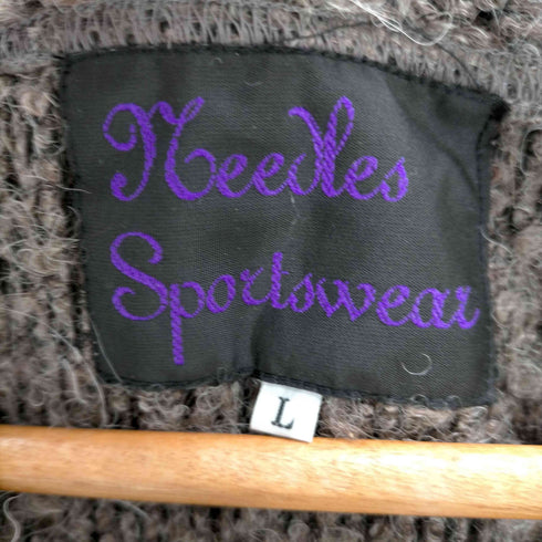 ニードルススポーツウェア NEEDLES SPORTS WEAR V-NECK CARDIGAN Vネック アルパカ混 カーディガン メンズ JPN:L