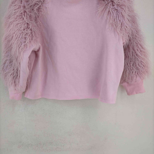 ユナイテッドカラーズオブベネトン UNITED COLORS OF BENETTON ファーアーム タートルネックスウェット レディース import:M