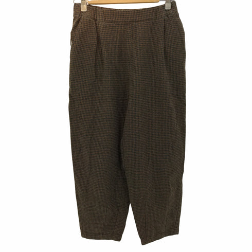 フメイ nofl コットンツイード千鳥パンツ メンズ M~L