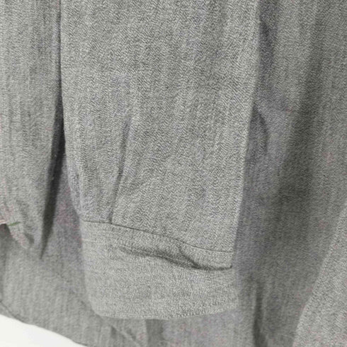 ナイジェルケーボン NIGEL CABOURN NEW MEDICAL SHIRT SALT & PEPPER LIGHT GRAY MAIN LINE メディカルシャツ メンズ JPN:52