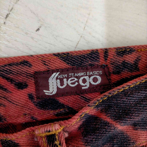 JUEGO タイダイ染め デニムパンツ レディース