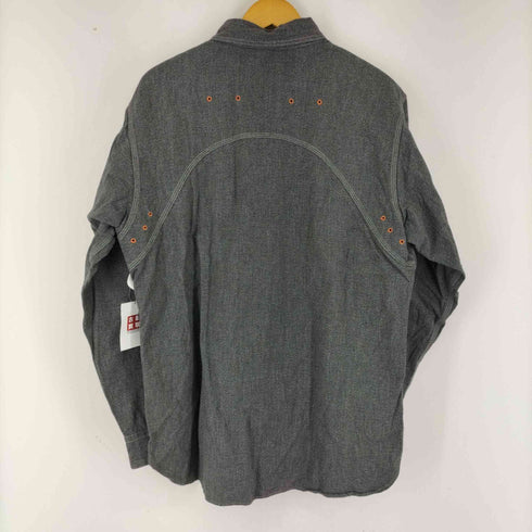 ナイジェルケーボン NIGEL CABOURN NEW MEDICAL SHIRT SALT & PEPPER メディカルシャツ メンズ JPN:52