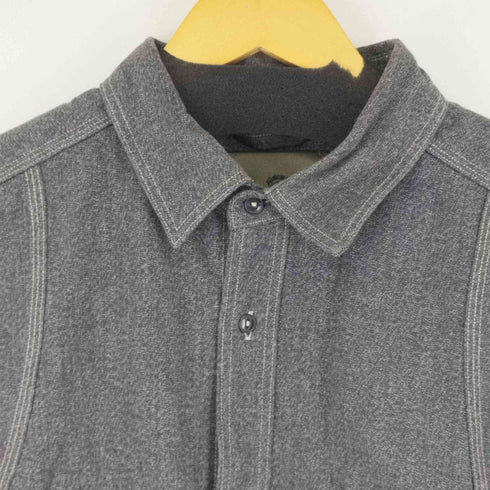 ナイジェルケーボン NIGEL CABOURN NEW MEDICAL SHIRT SALT & PEPPER メディカルシャツ メンズ JPN:52