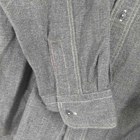 ナイジェルケーボン NIGEL CABOURN NEW MEDICAL SHIRT SALT & PEPPER メディカルシャツ メンズ JPN:52