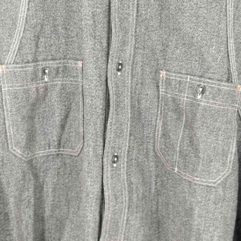 ナイジェルケーボン NIGEL CABOURN NEW MEDICAL SHIRT SALT & PEPPER メディカルシャツ メンズ JPN:52