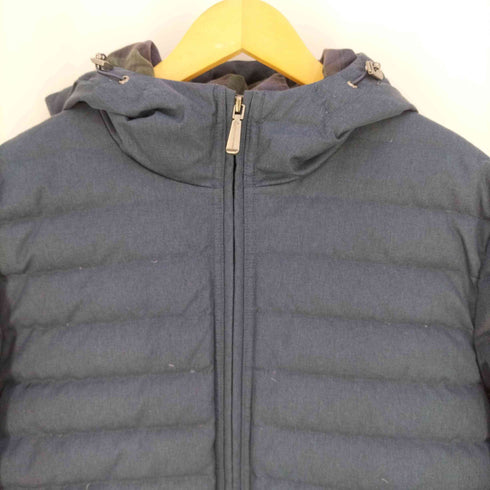 ブルックスブラザーズ BROOKS BROTHERS アームロゴ フーテッドダウンジャケット メンズ import:M