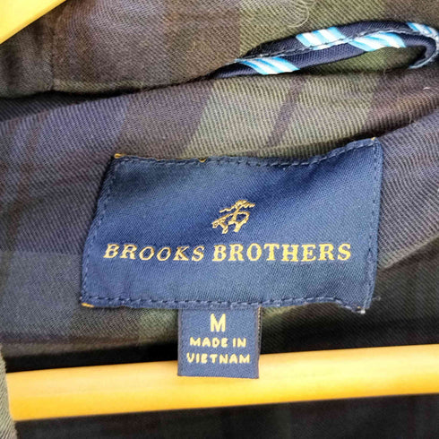 ブルックスブラザーズ BROOKS BROTHERS アームロゴ フーテッドダウンジャケット メンズ import:M