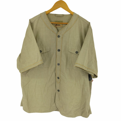 ナイジェルケーボン ライブロ NIGEL CABOURN LYBRO S-52SSベースボールシャツ メンズ JPN:52