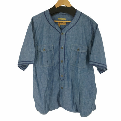ナイジェルケーボン ライブロ NIGEL CABOURN LYBRO S-52SSベースボールシャツ メンズ JPN:52