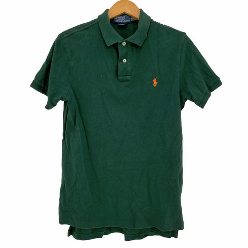 ポロバイラルフローレン Polo by RALPH LAUREN 90s CUSTOM FIT ポニー刺繍 ポロシャツ メンズ import:M