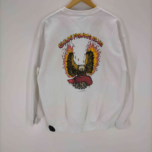 カオスフィッシングクラブ chaos fishing club 23AW EVIL FLAME CREW NECK L/S メンズ JPN:L