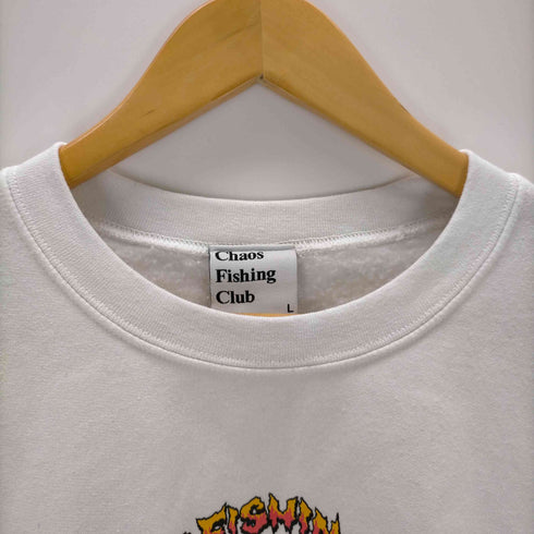 カオスフィッシングクラブ chaos fishing club 23AW EVIL FLAME CREW NECK L/S メンズ JPN:L