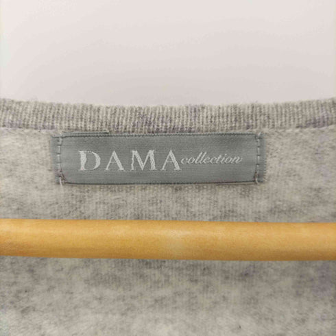 ダーマコレクション DAMA collection カシミヤ 100% Vネック ニット カットソー レディース import:L