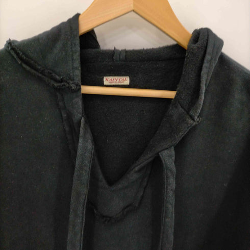 キャピタル KAPITAL 裏毛裏起毛フリンジバハパーカー メンズ JPN:3