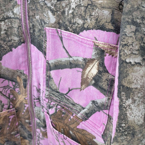 ステューシー Stussy REALTREE EDGE ZIP WORK JACKET メンズ import:XL