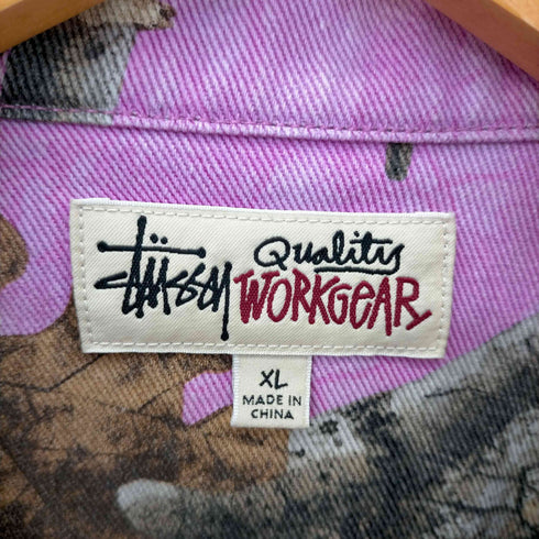 ステューシー Stussy REALTREE EDGE ZIP WORK JACKET メンズ import:XL