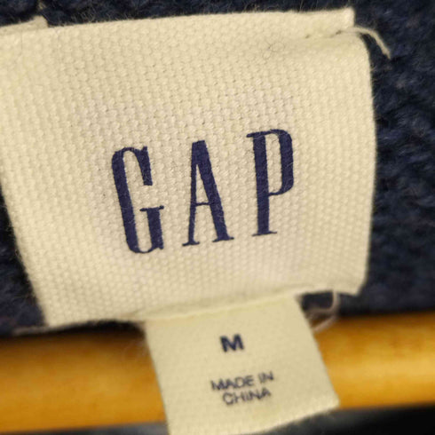 ギャップ Gap ショールカラー柄ニットカーディガン メンズ import:M