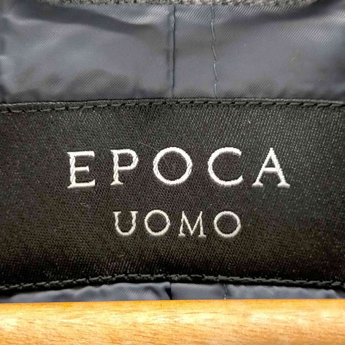 エポカウォモ Epoca uomo ベルト付き ステンカラー ロングコート メンズ JPN:50