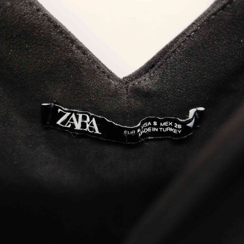ザラ ZARA スウェードキャミワンピース レディース S