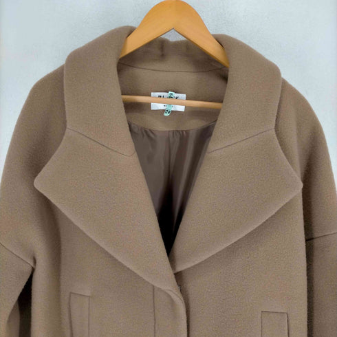 ブラックバイマウジー BLACK by moussy double pile mosser coat レディース JPN:1