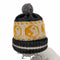 PACS ying-yang pom beanie メンズ