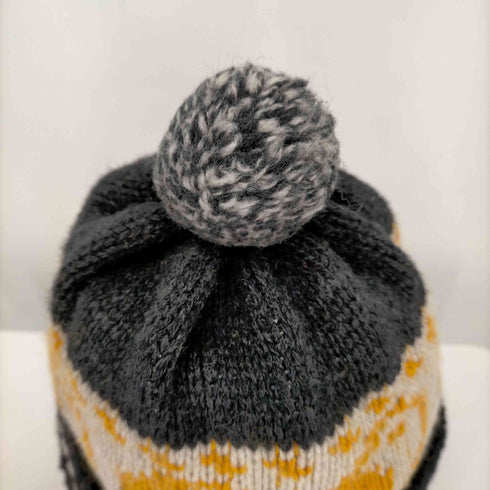 PACS ying-yang pom beanie メンズ