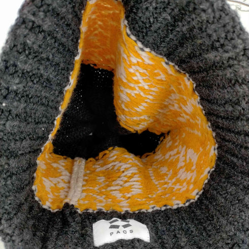 PACS ying-yang pom beanie メンズ