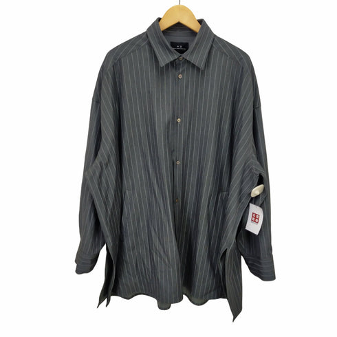 エムビー MB ストライプロングシャツ メンズ JPN:M