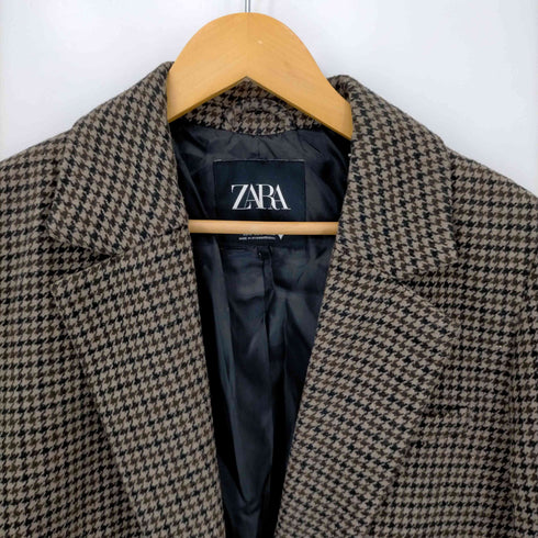ザラ ZARA OVERSIZED CHECK BLAZER TRF レディース JPN:S