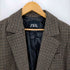 ザラ ZARA OVERSIZED CHECK BLAZER TRF レディース JPN:S