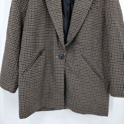 ザラ ZARA OVERSIZED CHECK BLAZER TRF レディース JPN:S