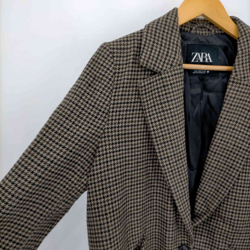 ザラ ZARA OVERSIZED CHECK BLAZER TRF レディース JPN:S