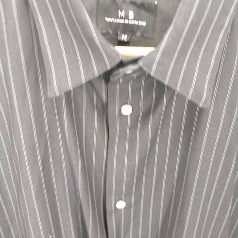 エムビー MB ストライプロングシャツ メンズ JPN:M