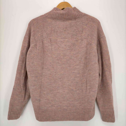 アデイインザライフユナイテッドアローズ A day in the life UNITED ARROWS サイドスリット モックネックニット レディース FREE