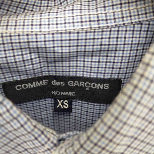 コムデギャルソンオム COMME des GARCONS HOMME AD2019 クレイジーパターンシャツ メンズ JPN:XS