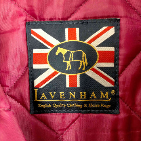 ラベンハム LAVENHAM キルティングフードジャケット レディース 38