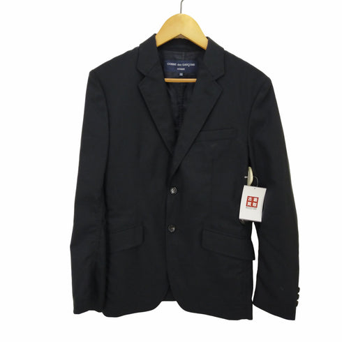 コムデギャルソンオム COMME des GARCONS HOMME AD2019 ウールトロ テーラードジャケット メンズ JPN:XS