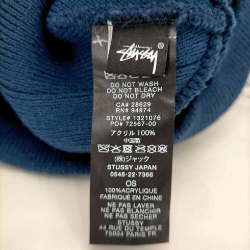 ステューシー Stussy DEBOSSED STOCK LOGO BEANIE メンズ