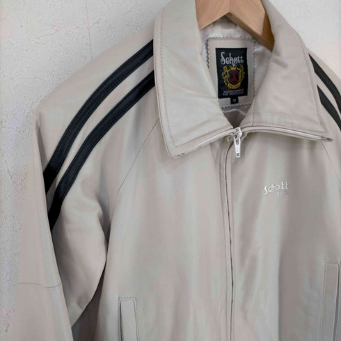 ショット Schott アームライン レザー スポーツジャケット メンズ JPN:XS