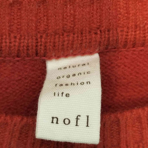 フメイ nofl アルパカウール丸首プルオーバー レディース M~L