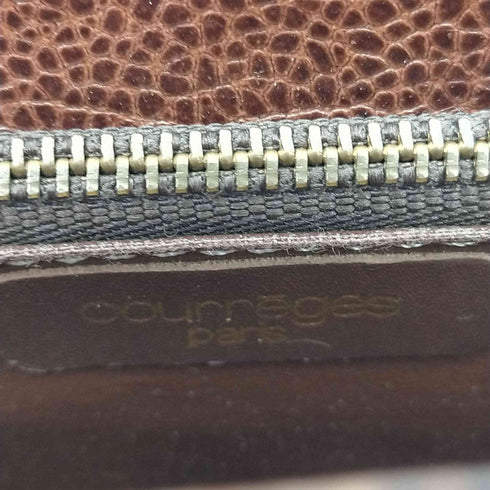 クレージュ courreges コンビレザーミニショルダーバッグ レディース