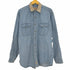 ウールリッチ WOOLRICH ダンガリーシャツ エルボーパッチ メンズ import:L