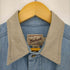 ウールリッチ WOOLRICH ダンガリーシャツ エルボーパッチ メンズ import:L