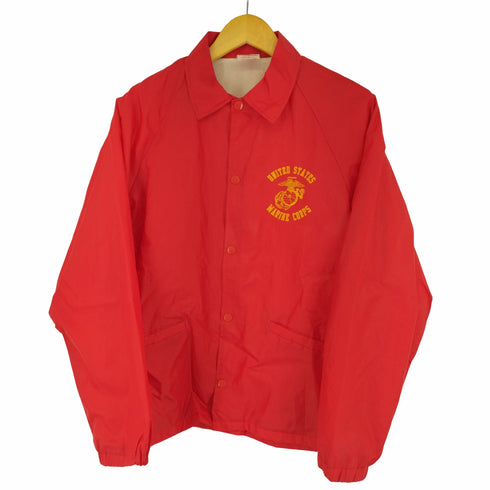 カーディナル candinal MADE IN USA USMC ナイロンコーチジャケット MARINE CORPS メンズ import:M