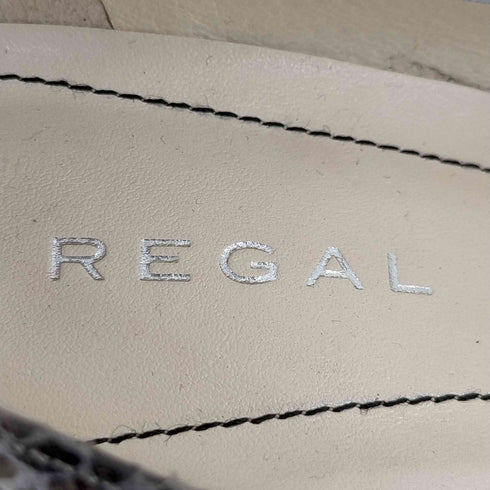 リーガル REGAL パイソン リボンパンプス レディース JPN:23