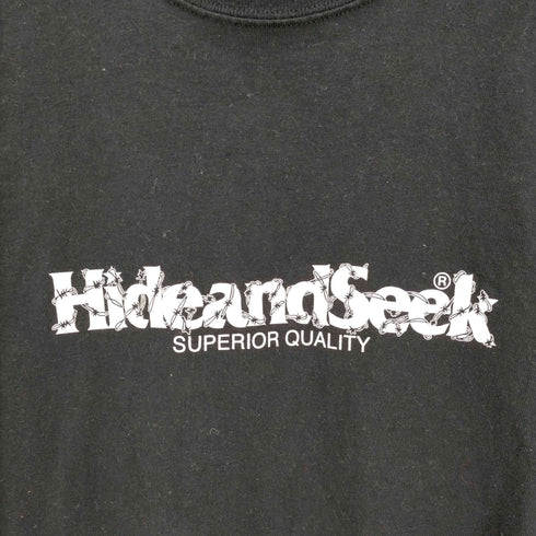 ハイドアンドシーク HIDE AND SEEK 有刺鉄線 Tシャツ メンズ JPN:XL